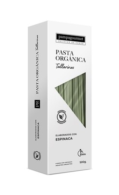 Pasta Organica Tallarines con Espinaca x500gr