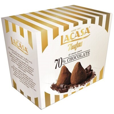 Lacasa trufas 70% chocolate x150gr