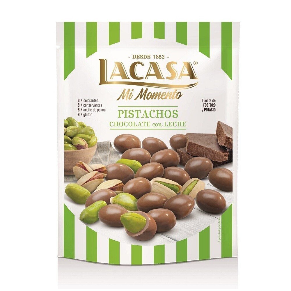 Lacasa Grageas Pistacho con Chocolates x100gr