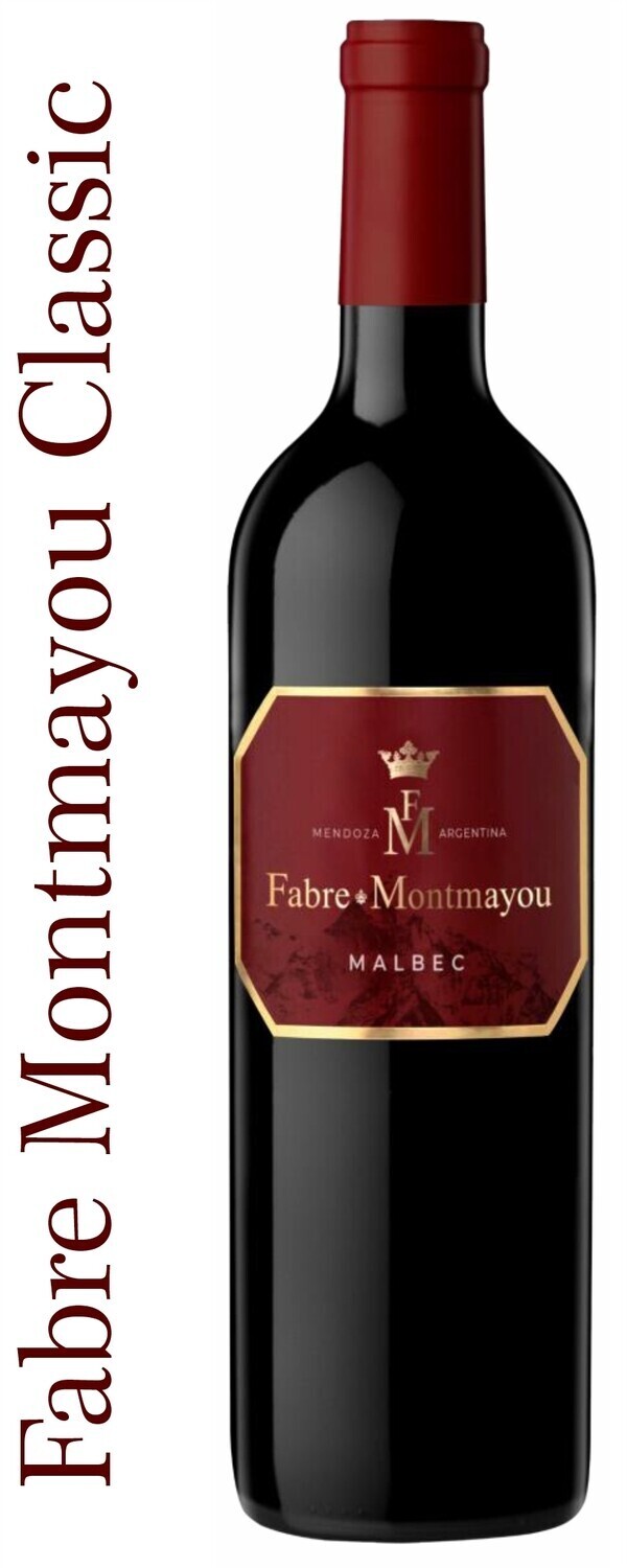 Vino Fabre Montmayou Classic Malbec x750cc