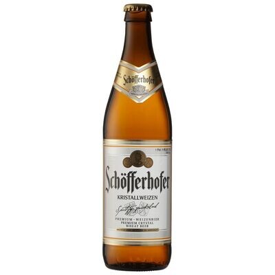 Cerveza Schofferhofer Kristall Botella x500cc