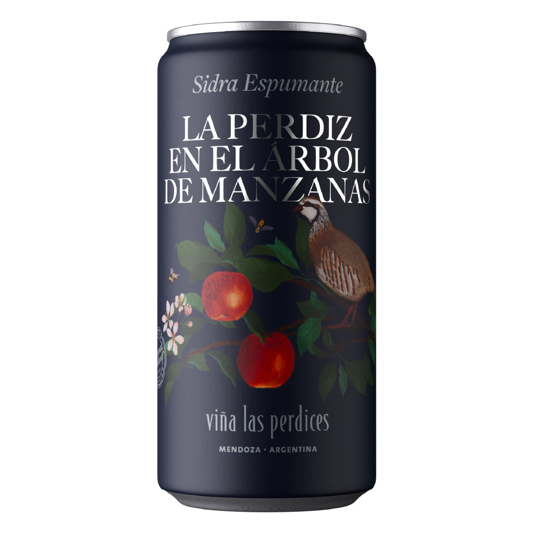 Sidra Las Perdices Premium Manzana Lata x269ml