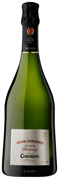 Espumante Gran codorniu chardonnay x750cc (españa)