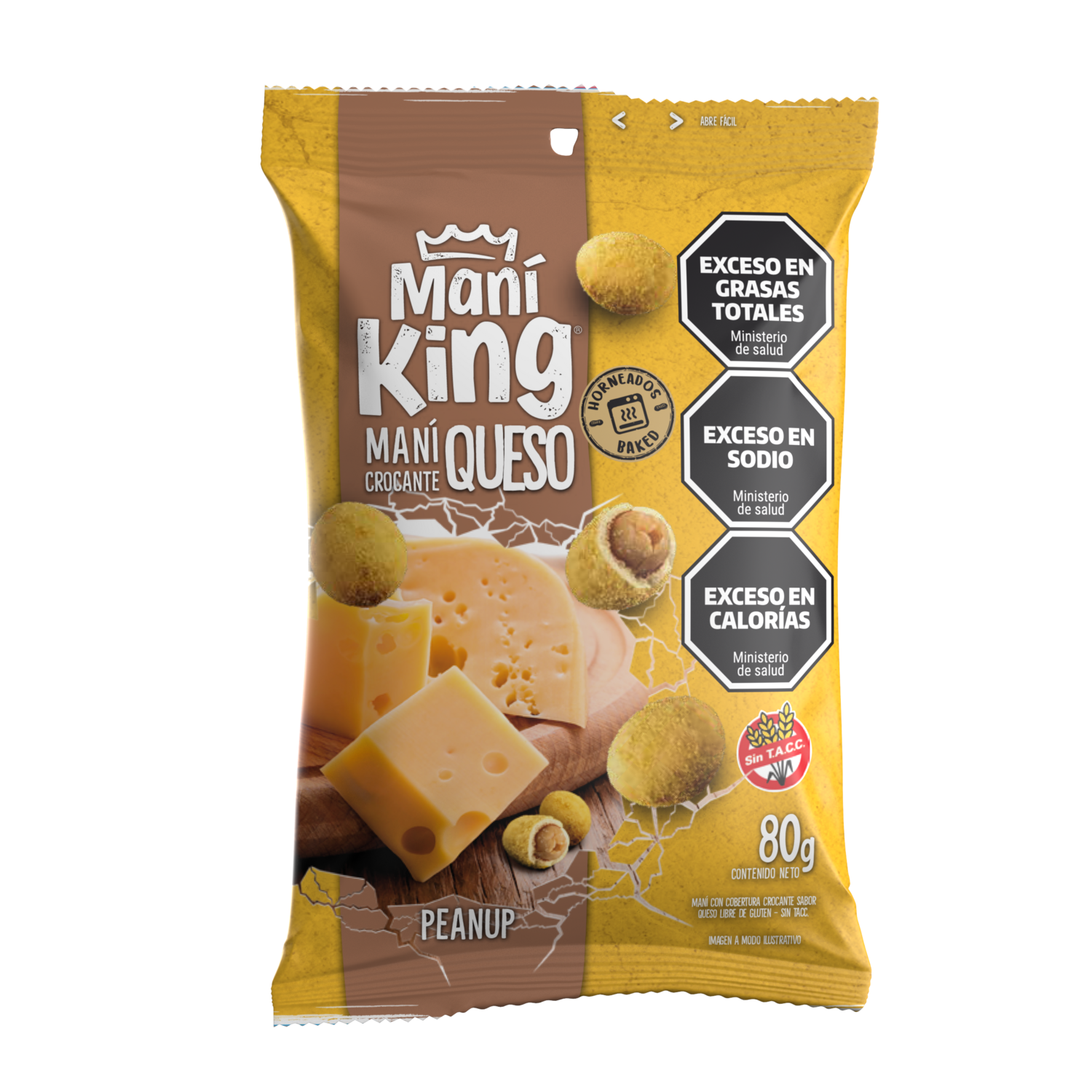 Mani king japones sabor queso x80grs