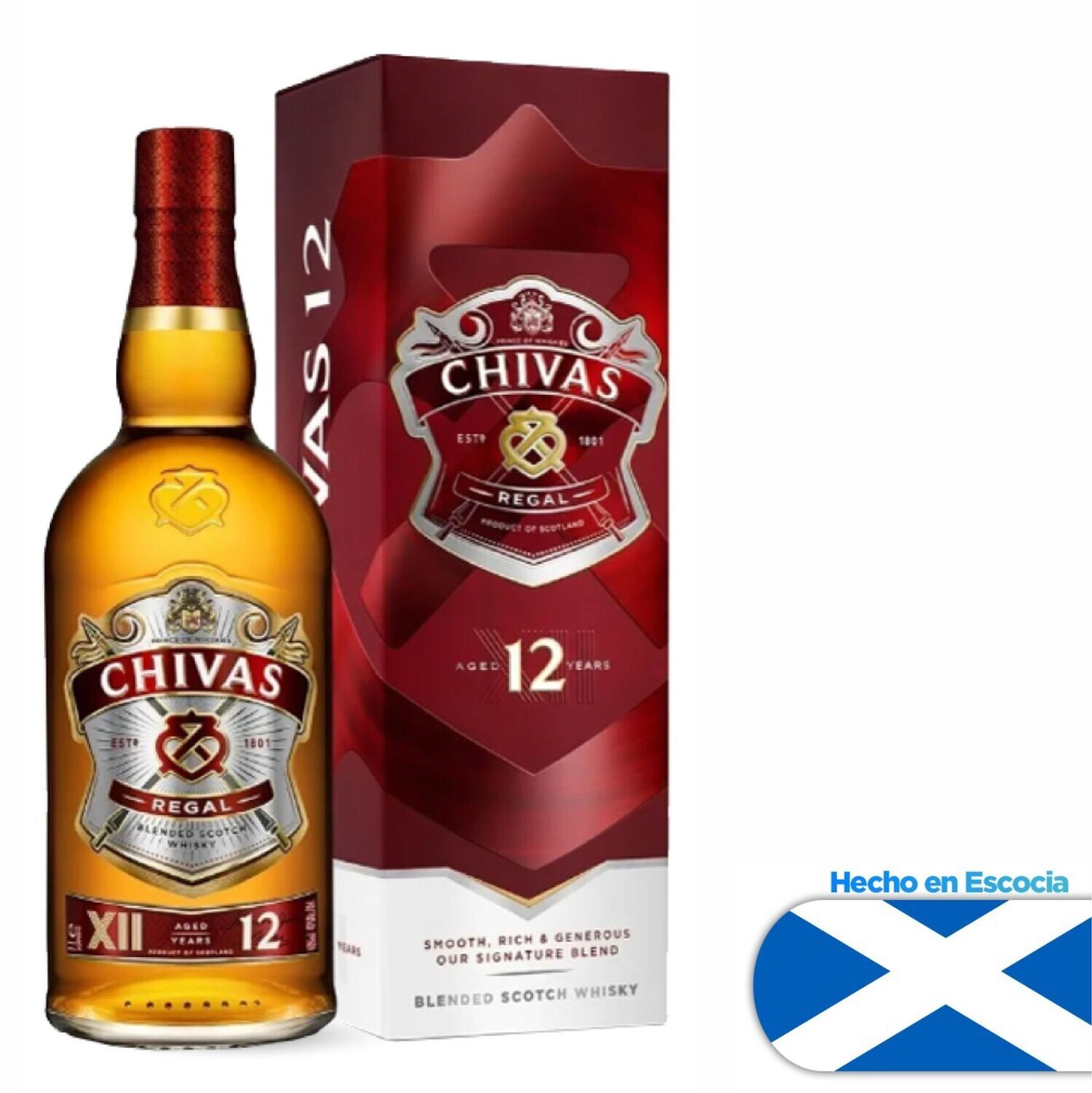 Whisky Chivas 12 A x1000cc