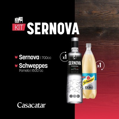 Kit Sernova Regular + Schweppes Pomelo 1.5L