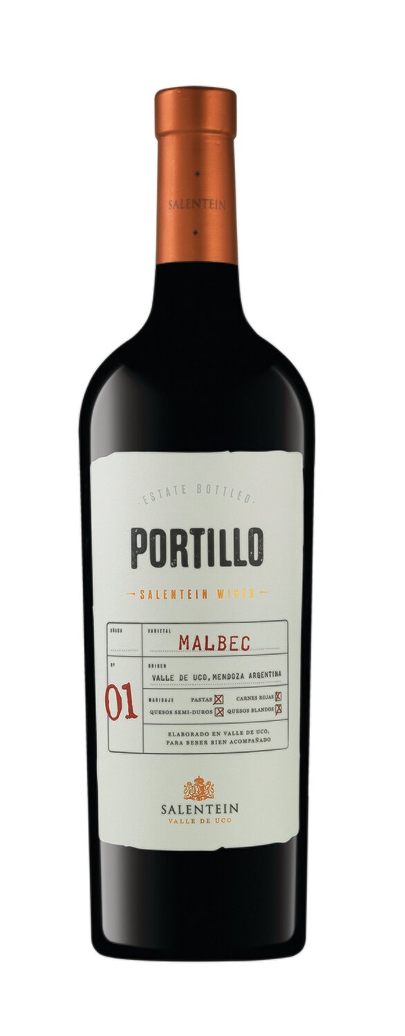 Vino Portillo malbec x750cc