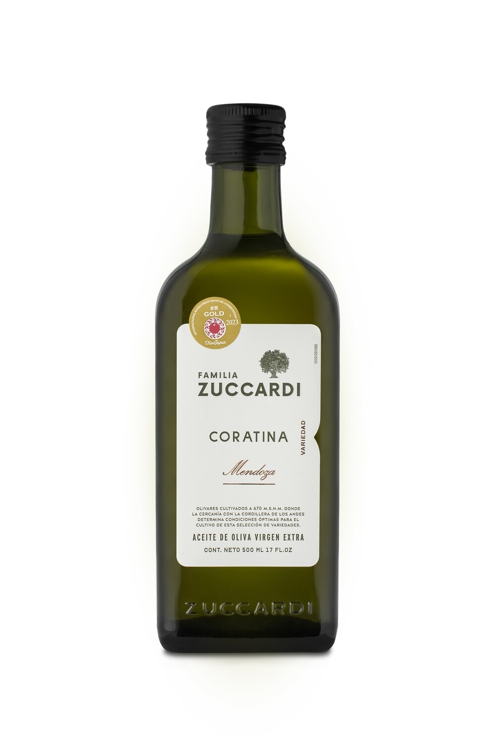 Aceite de oliva Familia Zuccardi Coratina x500cc