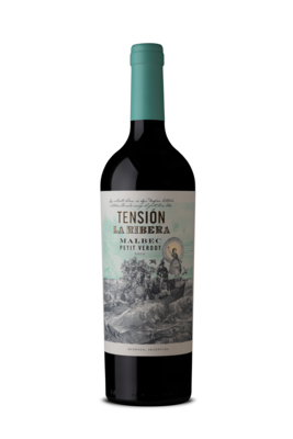 Vino Tinto Tension La Ribera Malbec- Petit Verdot x750cc