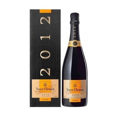 Champagne Veuve clicquot vintage brut 2012 x750cc (francia)