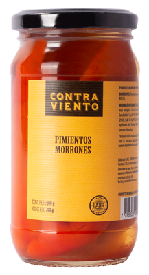 Pimientos morrones x300gr