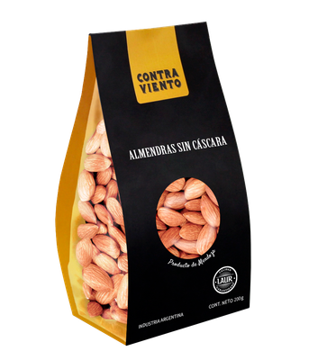 Almendras sin cascara x250gr