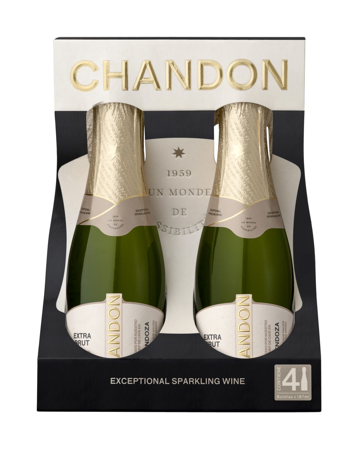 Estuche Chandon Four Pack 4x187cc