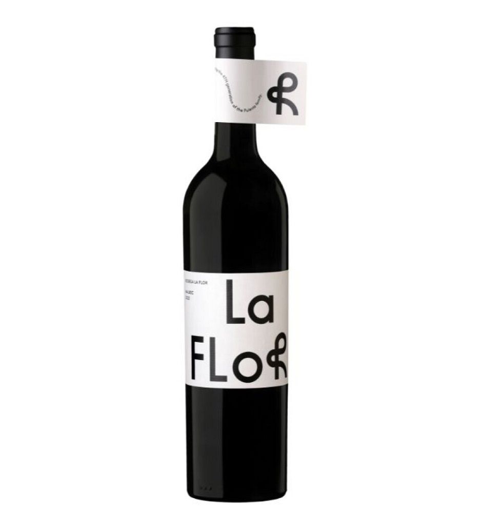 Vino La flor  malbec x750cc