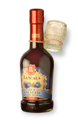 La Scala Licor Fino CALAFATE + VASO x250cc
