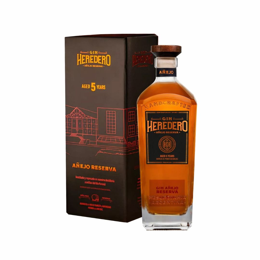 Estuche Gin Heredero Blend Añejo x700cc