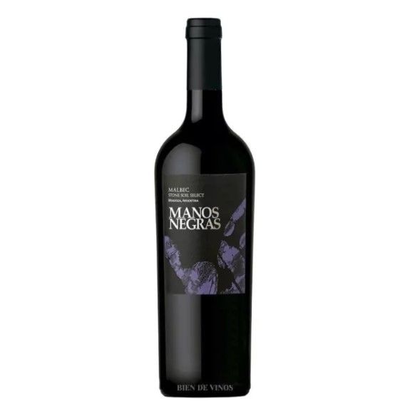 Vino Tinto Manos Negras Malbec Stone Soil Select x750cc