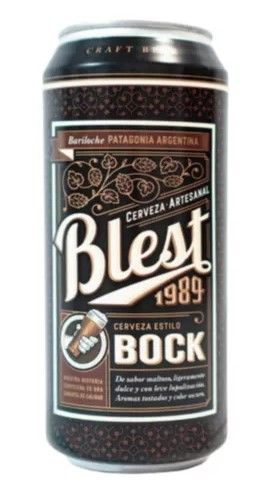 Cerveza Blest Bock Lata x473cc