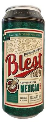 Cerveza Blest Mexican Lata x473cc