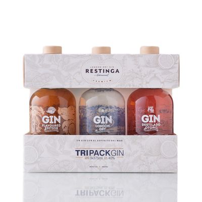 Gin Restinga Tri-Pack x375cc