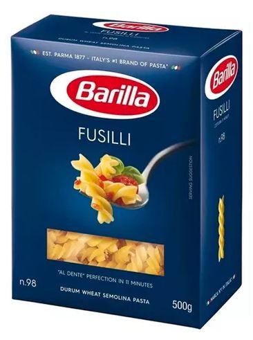 Fideo Barilla Fusilli x500g