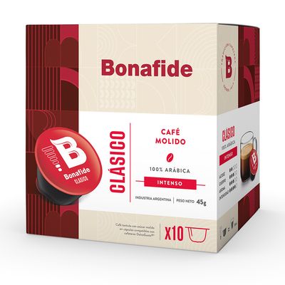 Capsula Cafe CLASICO D/G Bonafide x10x4,5gr