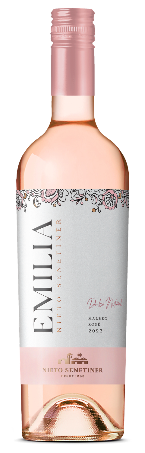 Vino Emilia Dulce Natural Malbec Rose 2023 x750cc
