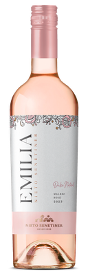 Vino Emilia Dulce Natural Malbec Rose 2023 x750cc