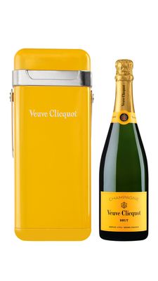 Champagne Veuve Clicquot brut estuche cooler x750cc