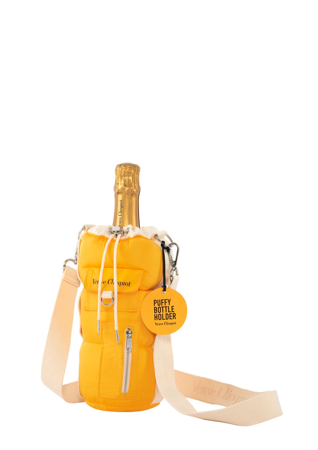 Champagne Veuve Clicquot brut c/ bolsos holder x750cc