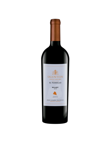 Vino Tinto Salentein Single el Tomillo Malbec x750cc