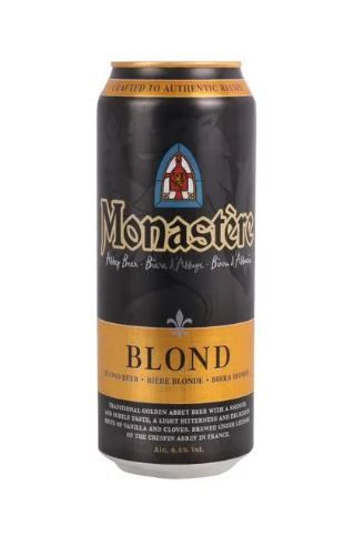 Cerveza Monastere Blond x500cc (Francia)