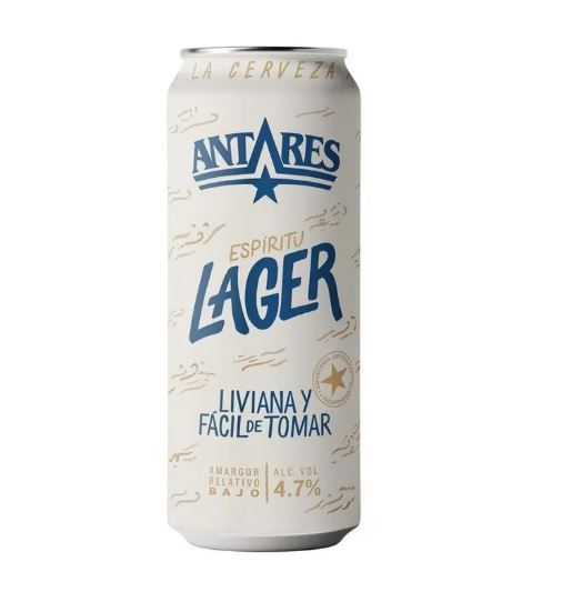 Cerveza Antares Lager x473cc