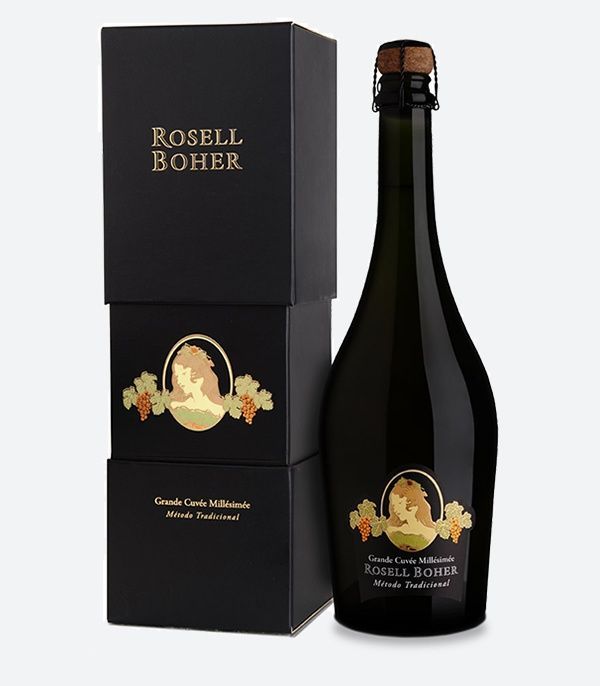 Estuche Rossell Boher Grand Cuvee Millessime x1x750cc