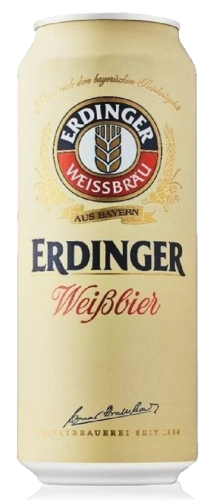 Cerveza Erdinger Weissbier Lata x500cc