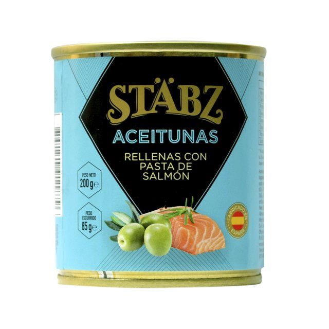 Aceitunas Stabz Rellenas con Salmon x200gr