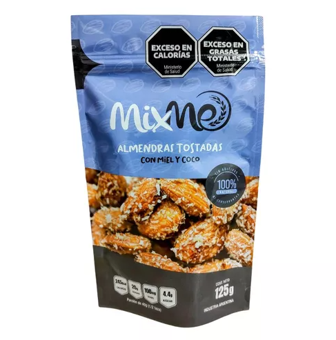 Mixme doypack almendras con coco x125g