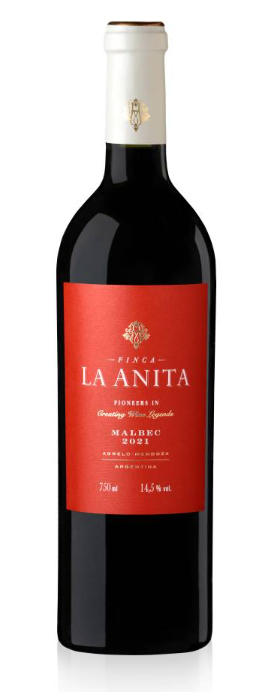 Vino La anita malbec x750cc