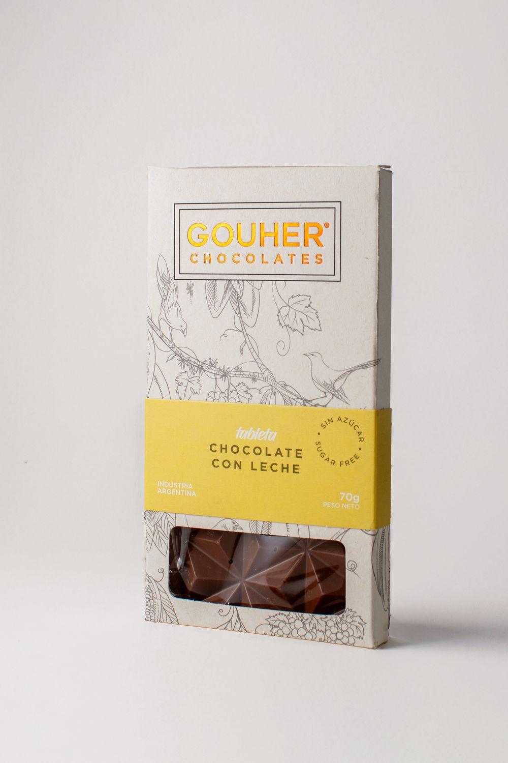Gouher tableta chocolate sin azucar