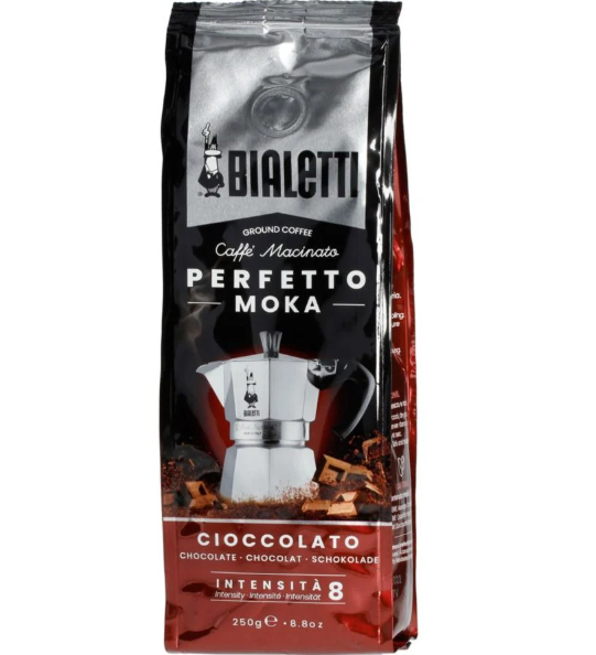 Cafe Molido Perfetto Moka Cioccolato 250g Bialetti