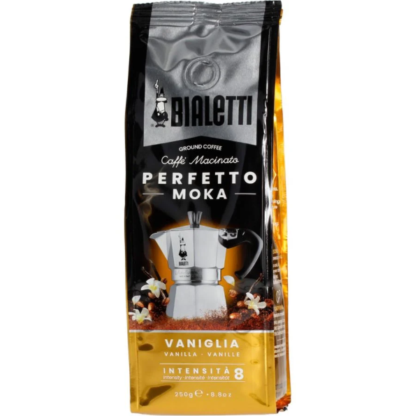 Cafe Molido Perfetto Moka Vaniglia 250g Bialetti