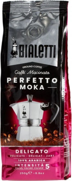 Cafe Molido Perfetto Moka Delicato 250g Bialetti