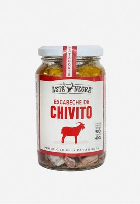 Asta negra escabeche chivito x500gr