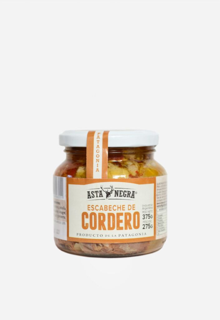 Asta negra escabeche cordero x 375gr