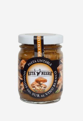 Asta negra pasta hongos al vino blanco x80gr