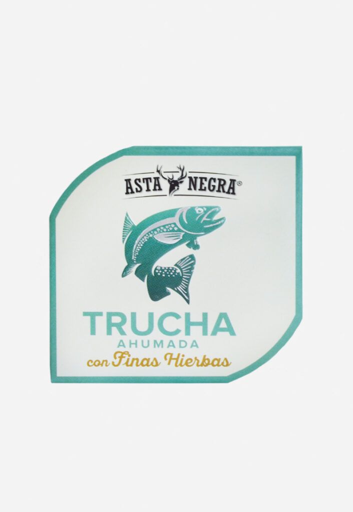 Asta negra truchas con finas hierbas x80gr