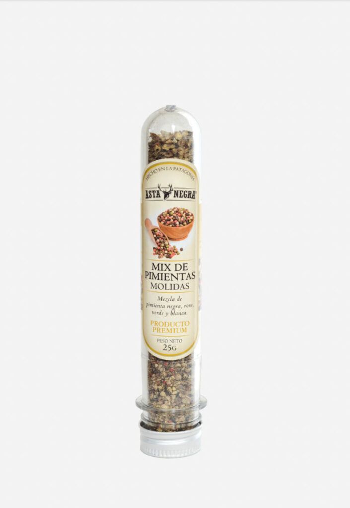 Asta negra mix de pimientas molidas x25gr