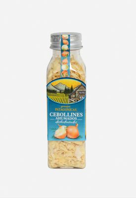 Granjas patagonicas cebollines ahumados x25gr