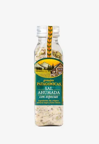 Granjas patagonicas sal ahumada c/especias x120gr