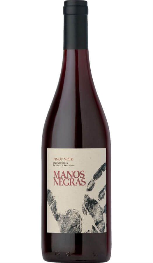 Vino Manos negras pinot noir x750cc